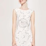 Two-Tone Sequin Dress